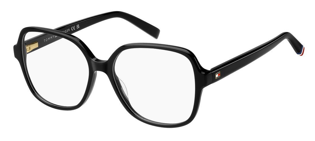 Gafas graduadas tommy hilfiger th 2228 807 negro square femenino talla 54mm - Vista principal