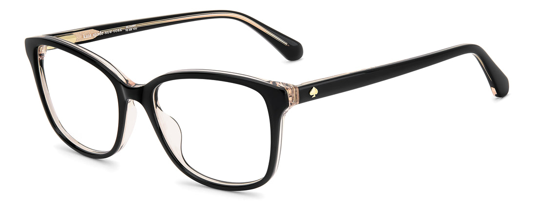 Brillen kate spade ks reilly 2 3h2 negro rectangular femenino größe 55mm - Hauptansicht