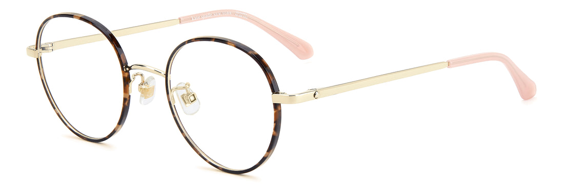 Gafas graduadas kate spade helka/n/fj oo4 rosa round femenino talla 49mm - Vista principal