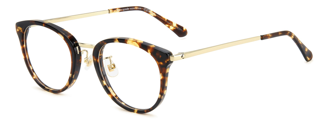 Gafas graduadas kate spade irma/n/fj 086 havana round femenino talla 49mm - Vista principal