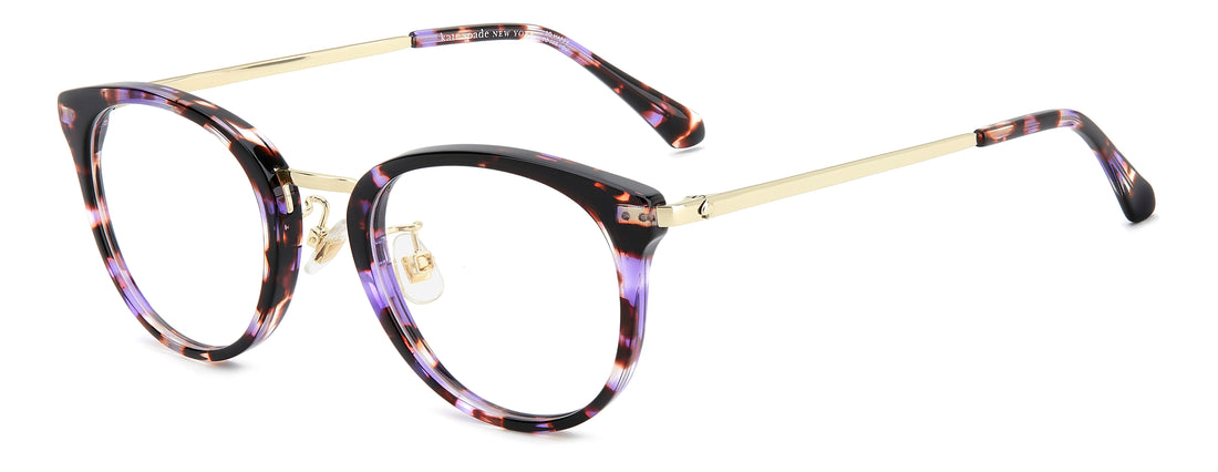 Gafas graduadas kate spade irma/n/fj hkz violeta round femenino talla 49mm - Vista principal