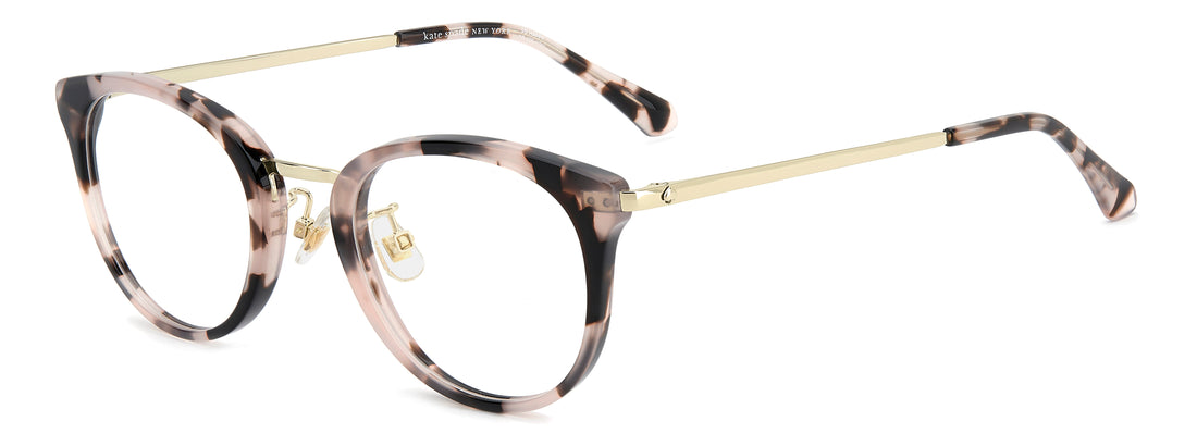 Gafas graduadas kate spade irma/n/fj ht8 rosa round femenino talla 49mm - Vista principal