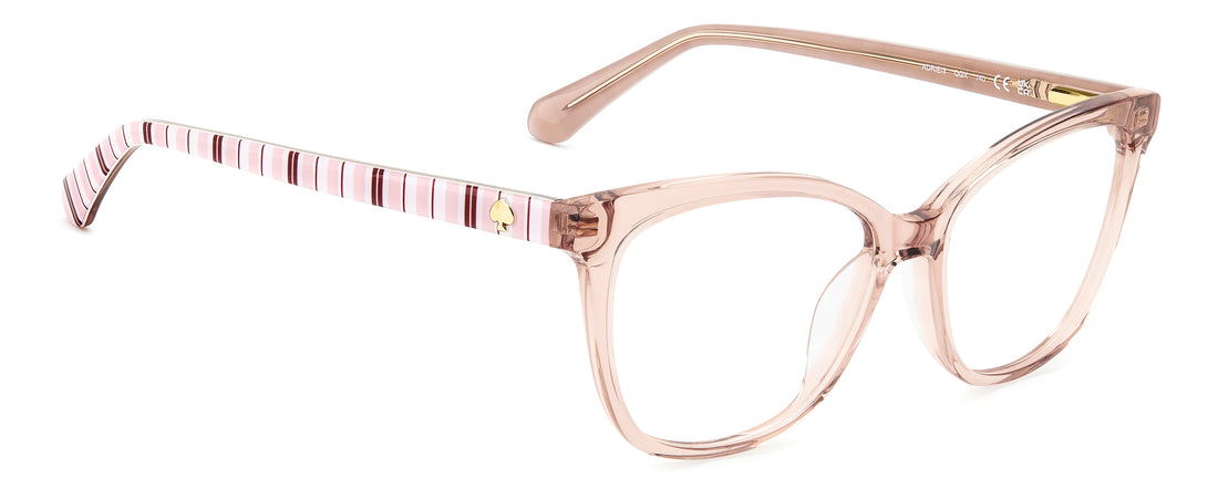 Gafas graduadas kate spade adrie/3 qgx beige square femenino talla 53mm - Vista de detalle