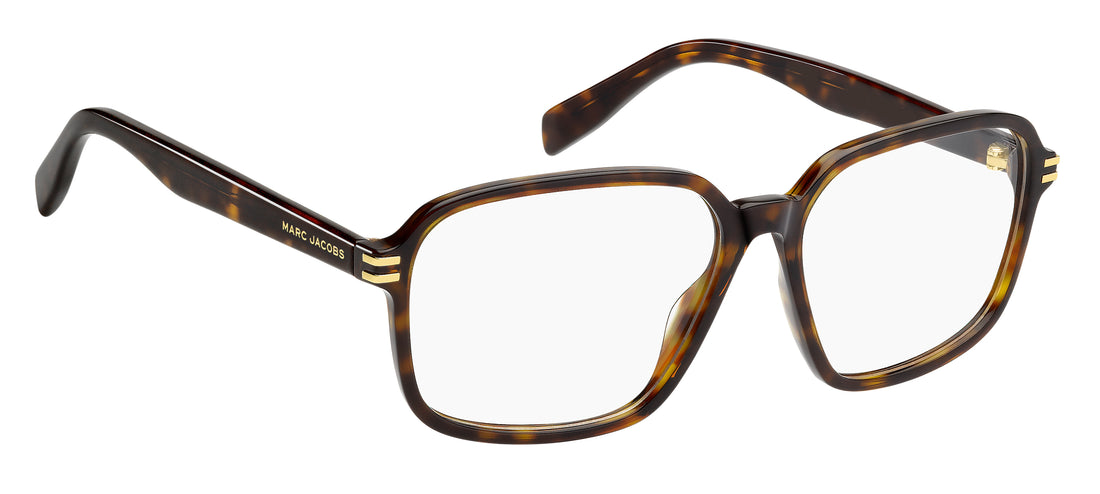 Occhiali da vista marc jacobs marc 913 086 havana rectangular masculino taglia 57mm - Vista dettagliata