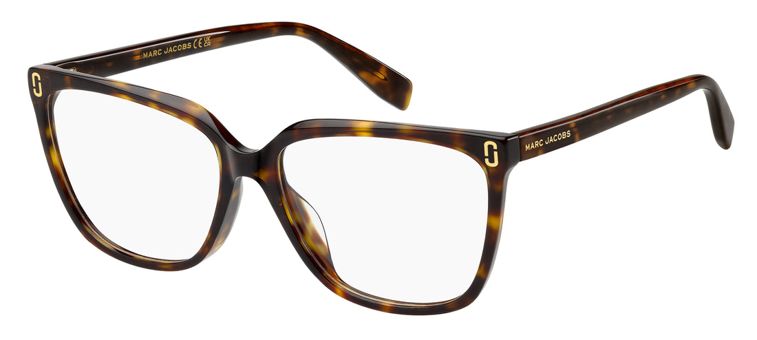 Occhiali da vista marc jacobs mj 1144/g 086 havana cat eye femenino taglia 55mm - Vista principale