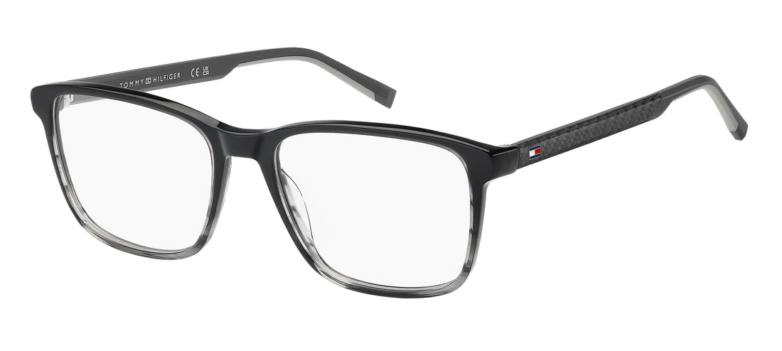 Occhiali da vista tommy hilfiger th 2318 2w8 grey square masculino taglia 56mm - Vista principale