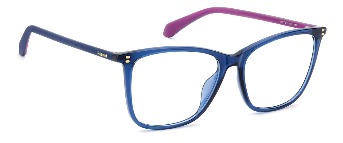 Lunettes de vue polaroid pld d614 pjp azul cat eye femenino taille 55mm - Vue détaillée