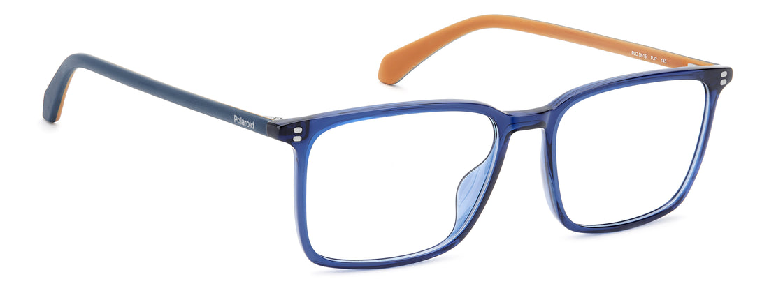 Lunettes de vue polaroid pld d615 pjp azul rectangular masculino taille 54mm - Vue détaillée