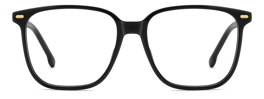 Gafas graduadas carrera 3090 807 negro rectangular femenino talla 55mm - Vista de detalle