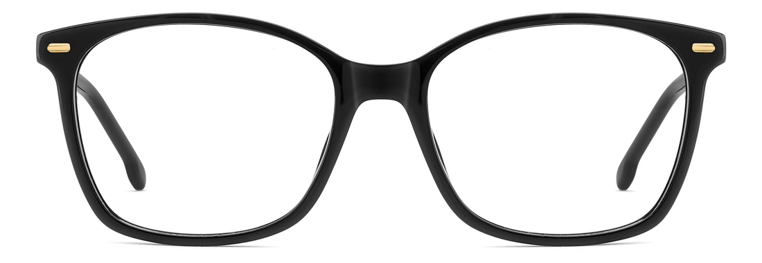 Gafas graduadas carrera 3091 807 negro square femenino talla 53mm - Vista de detalle