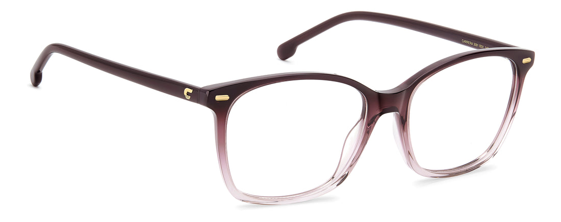 Gafas graduadas carrera 3091 b3v violeta square femenino talla 53mm - Vista de detalle
