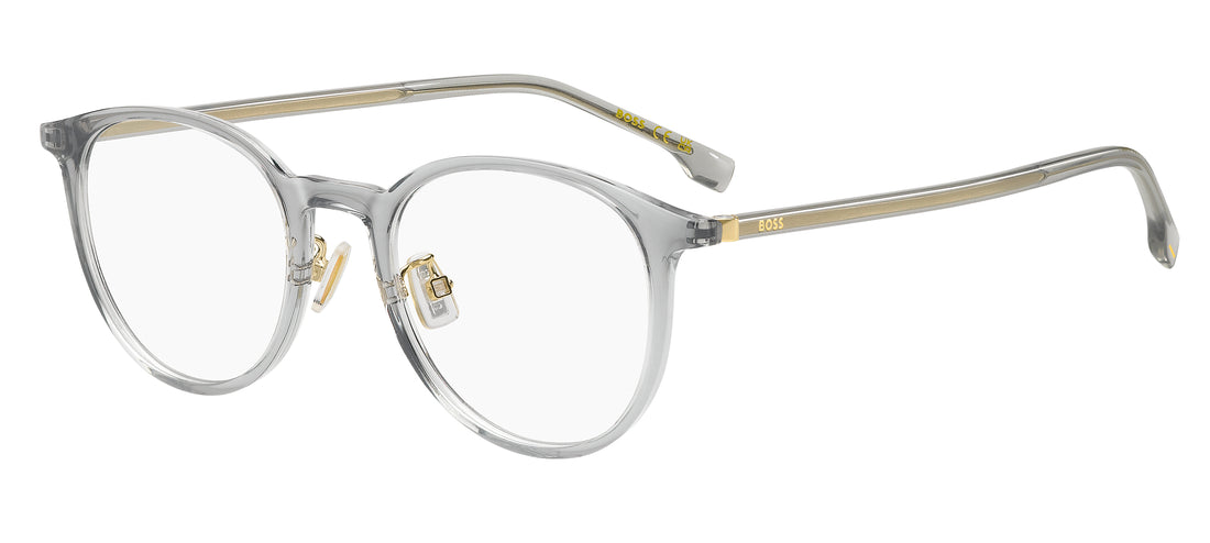 Gafas graduadas hugo boss boss 1931/f kb7 grey round masculino talla 50mm - Vista principal