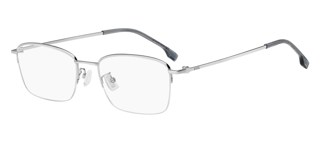 Gafas graduadas hugo boss boss 1932/f 010 plateado rectangular masculino talla 54mm - Vista principal