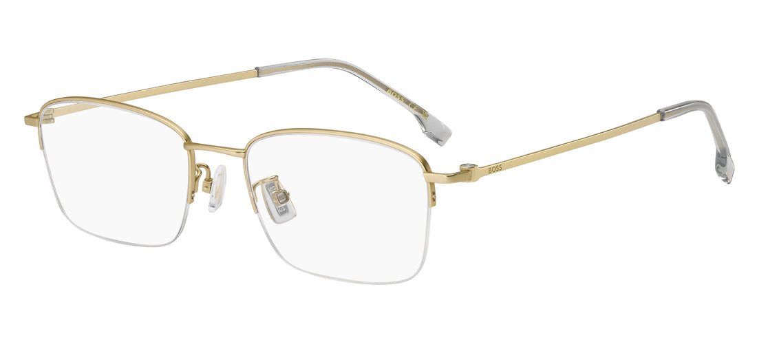 Gafas graduadas hugo boss boss 1932/f aoz dorado rectangular masculino talla 54mm - Vista principal