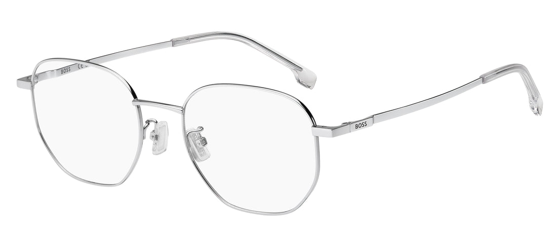 Gafas graduadas hugo boss boss 1935/f 010 plateado rectangular masculino talla 52mm - Vista principal