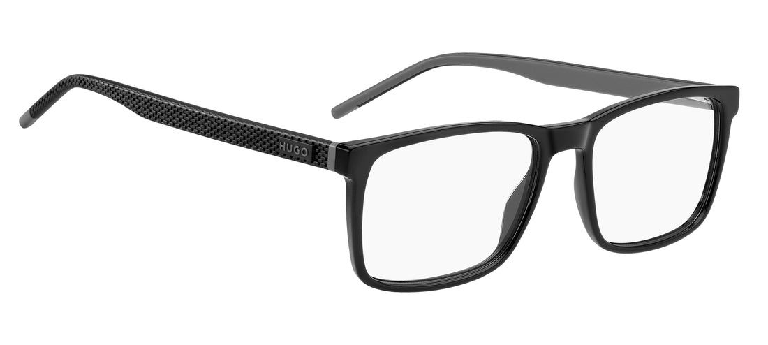 Occhiali da vista hugo hg 1393 807 negro rectangular masculino taglia 55mm - Vista dettagliata