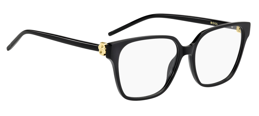 Gafas graduadas hugo boss boss 1940 807 negro square femenino talla 55mm - Vista de detalle