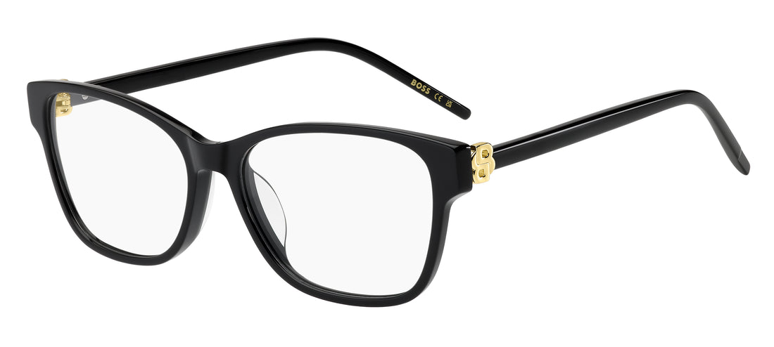 Gafas graduadas hugo boss boss 1942/g 807 negro rectangular femenino talla 54mm - Vista principal