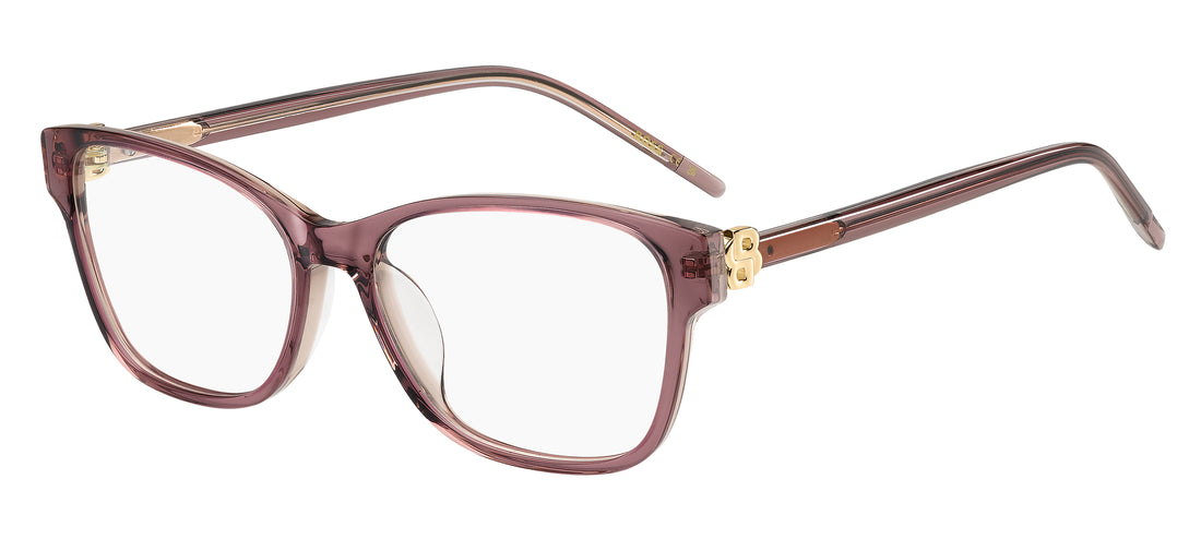 Gafas graduadas hugo boss boss 1942/g c19 burdeos rectangular femenino talla 54mm - Vista principal