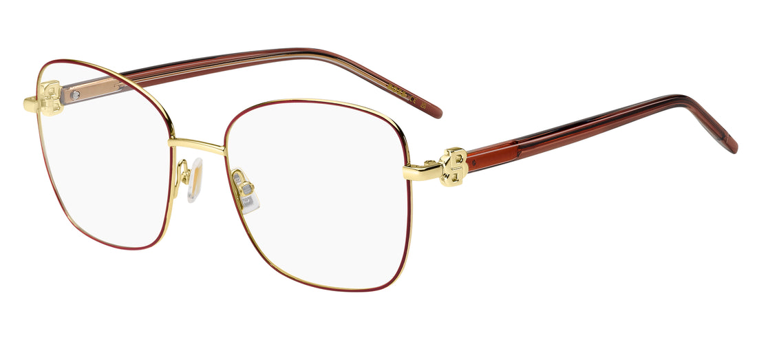 Gafas graduadas hugo boss boss 1943 6k3 dorado square femenino talla 54mm - Vista principal