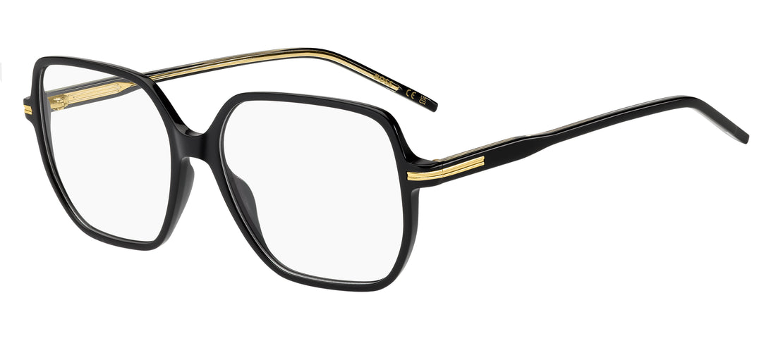 Gafas graduadas hugo boss boss 1944 807 negro square femenino talla 55mm - Vista principal