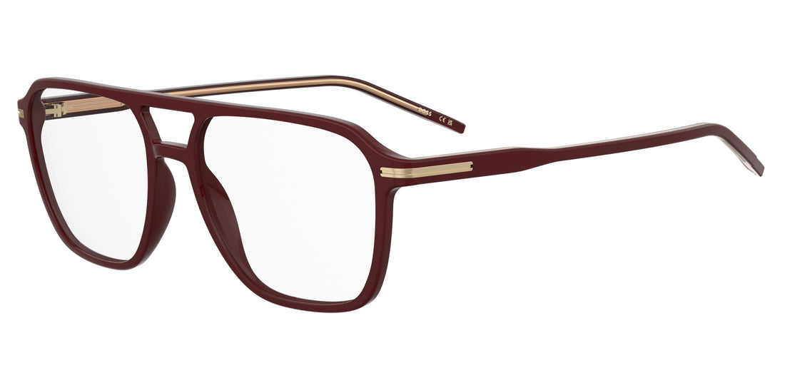 Gafas graduadas hugo boss boss 1945 lhf burdeos square femenino talla 54mm - Vista principal