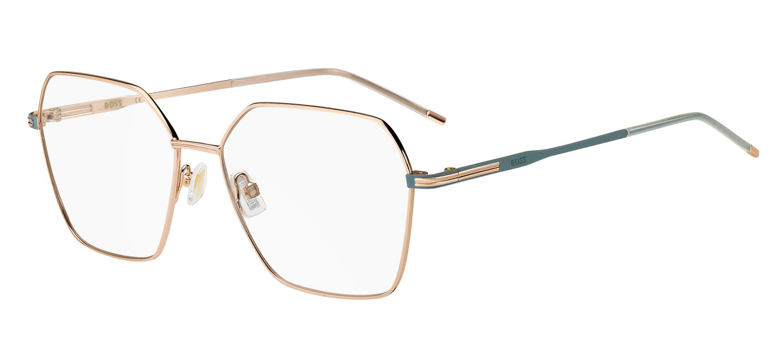 Gafas graduadas hugo boss boss 1946 ddb dorado square femenino talla 56mm - Vista principal