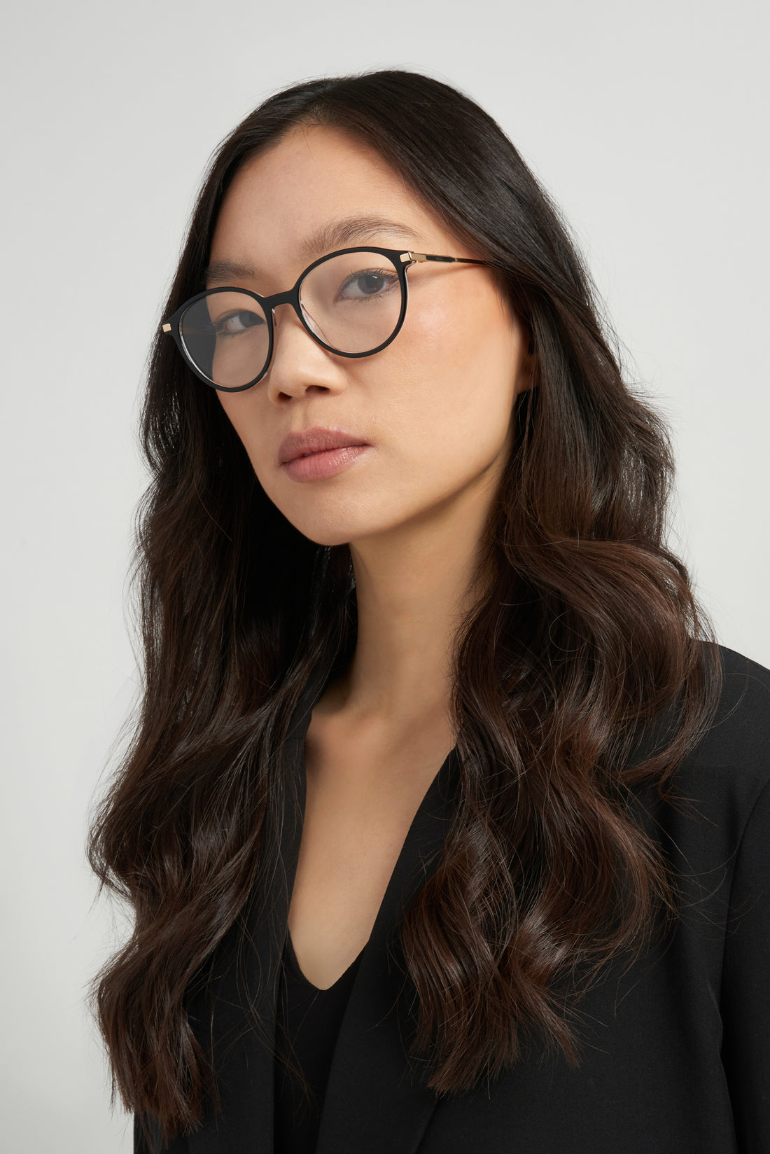 Gafas graduadas hugo boss boss 1950 ei7 negro pantos femenino talla 52mm - Vista de detalle