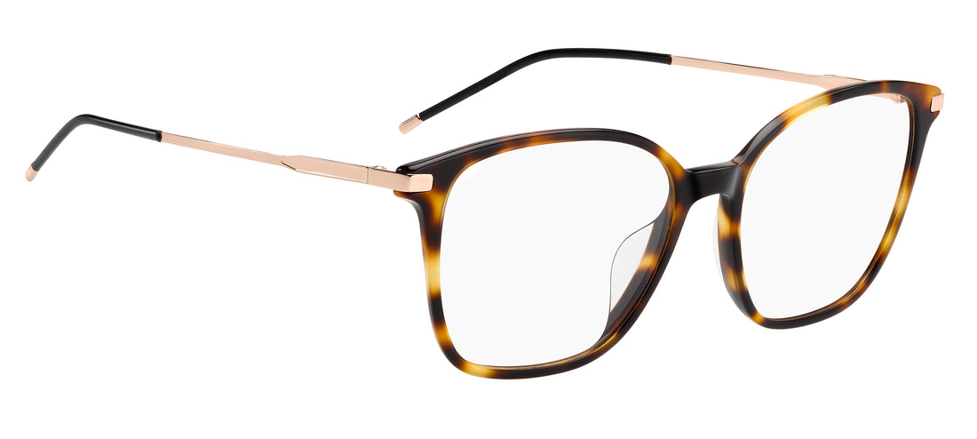 Gafas graduadas hugo boss boss 1951/g 086 havana square femenino talla 54mm - Vista de detalle