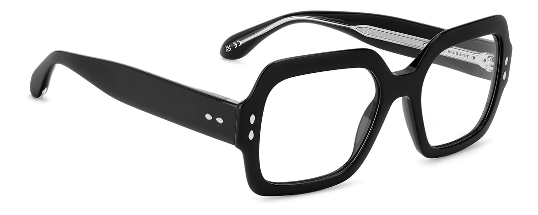 Gafas graduadas isabel marant im 0253 807 negro square femenino talla 51mm - Vista de detalle