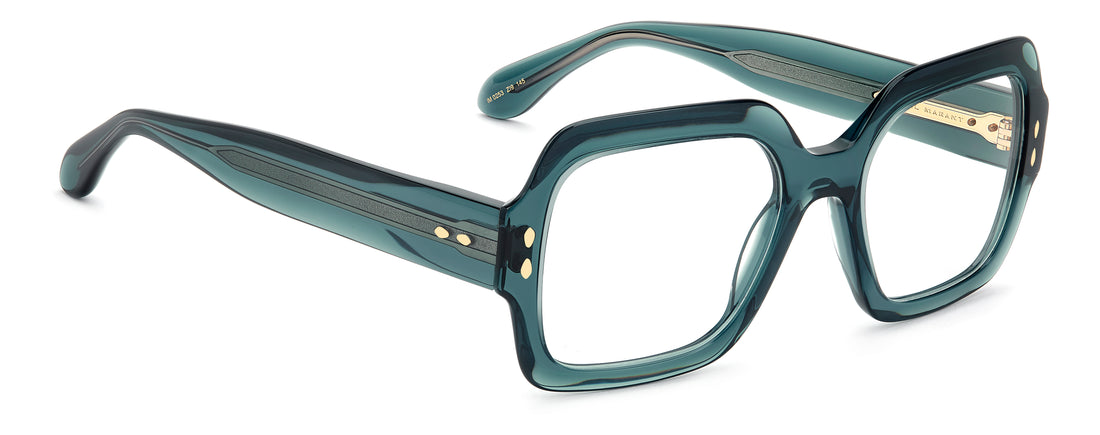 Brillen isabel marant im 0253 zi9 verde square femenino maat 51mm - Detailaanzicht