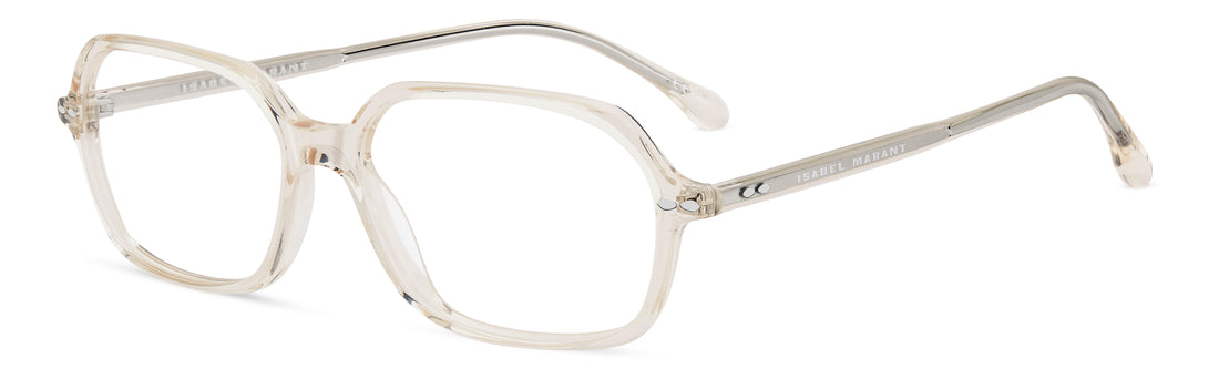 Brillen isabel marant im 0259 ham beige rectangular femenino maat 54mm - Hoofdaanzicht