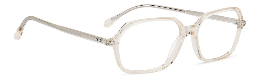 Brillen isabel marant im 0259 ham beige rectangular femenino maat 54mm - Detailaanzicht