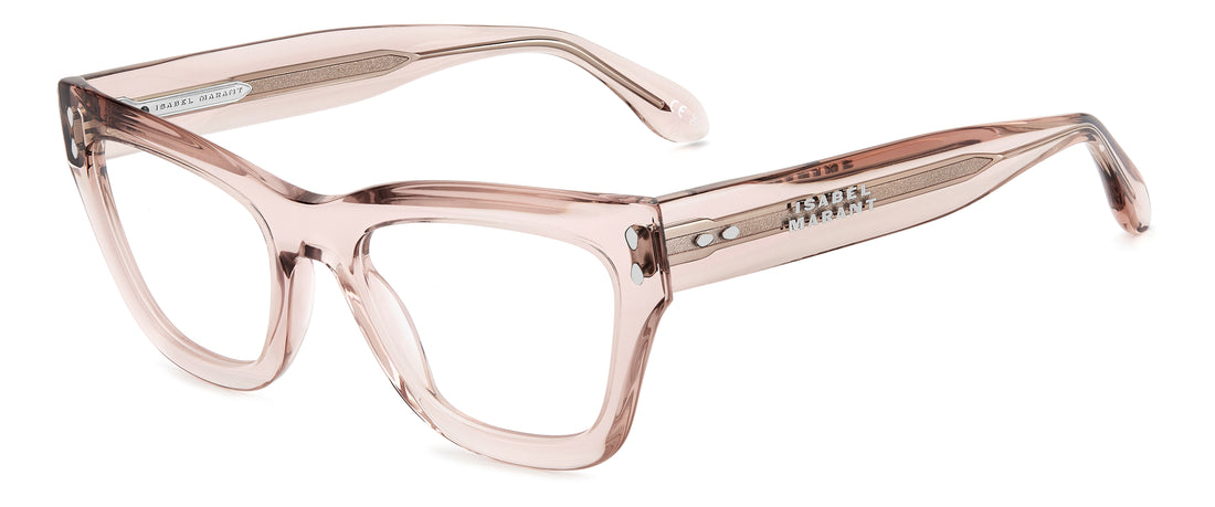 Brillen isabel marant im 0254 fwm beige cat eye femenino maat 51mm - Hoofdaanzicht