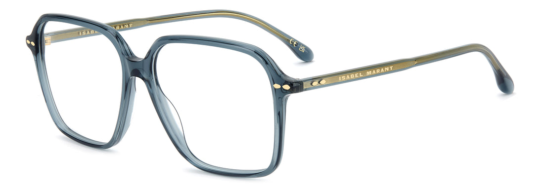 Brillen isabel marant im 0260 zi9 verde square femenino maat 54mm - Hoofdaanzicht