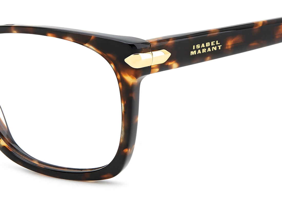 Occhiali da vista isabel marant im 0267 086 havana rectangular femenino taglia 53mm - Vista dettagliata
