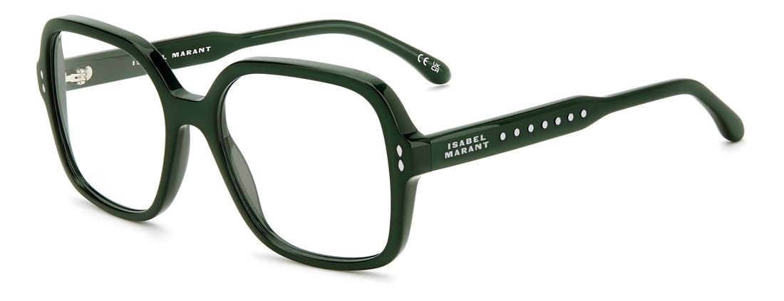 Gafas graduadas isabel marant im 0257 1ed verde square femenino talla 52mm - Vista principal