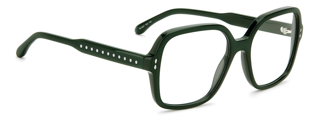 Gafas graduadas isabel marant im 0257 1ed verde square femenino talla 52mm - Vista de detalle