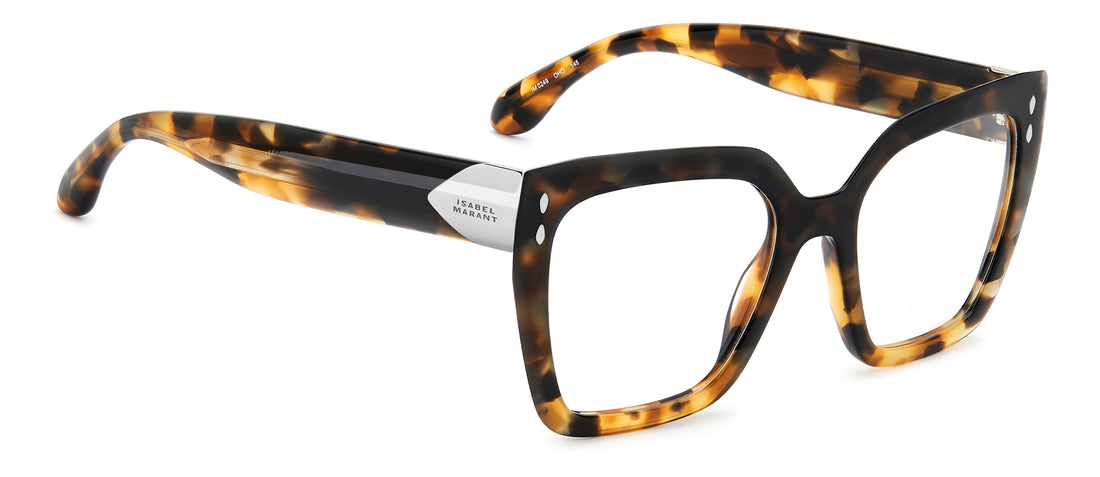 Gafas graduadas isabel marant im 0249 oho havana cat eye femenino talla 51mm - Vista de detalle