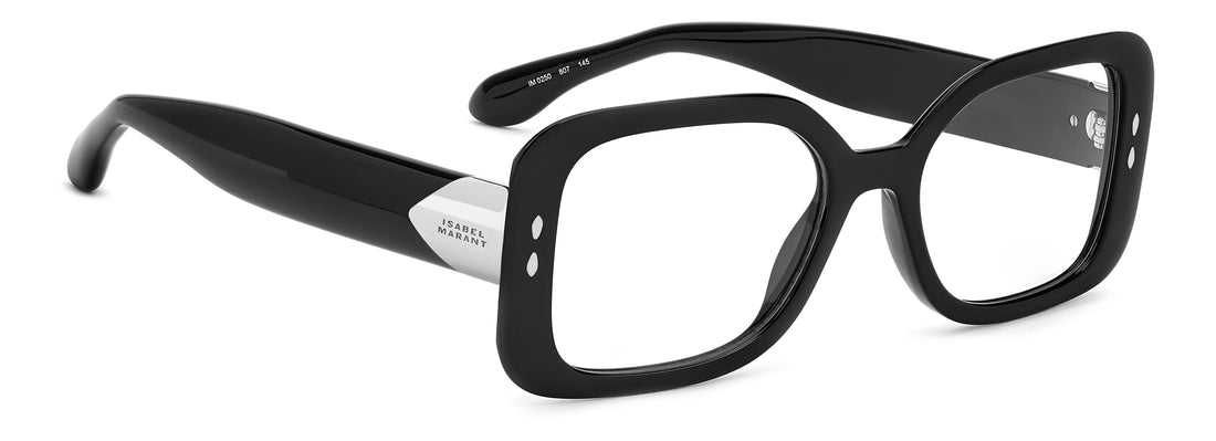 Gafas graduadas isabel marant im 0250 807 negro rectangular femenino talla 51mm - Vista de detalle