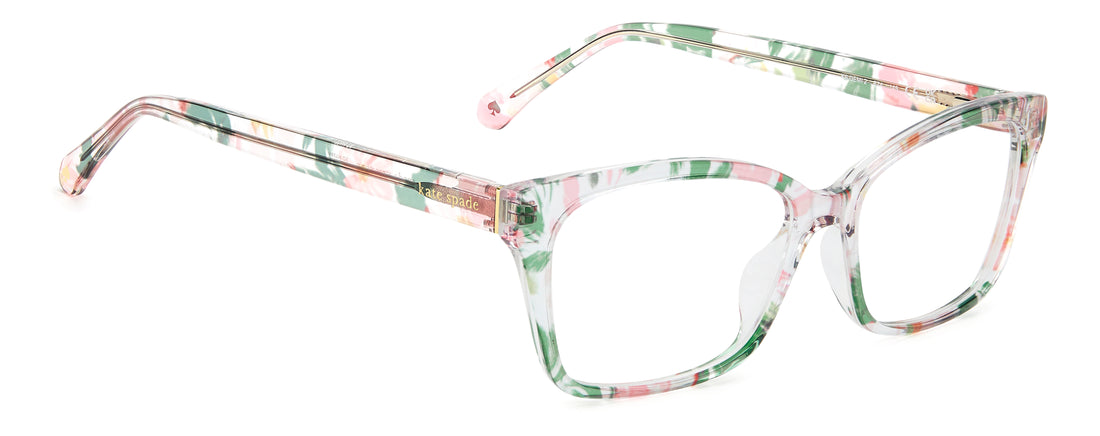Gafas graduadas kate spade ks demi 2 f74 multicolor rectangular femenino talla 53mm - Vista de detalle