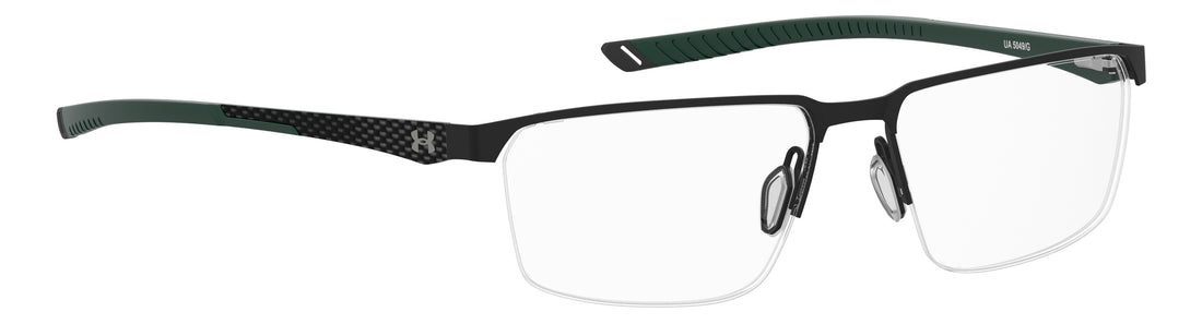 Brillen under armour ua 5049/g/us 3ol negro rectangular masculino größe 57mm - Detailansicht