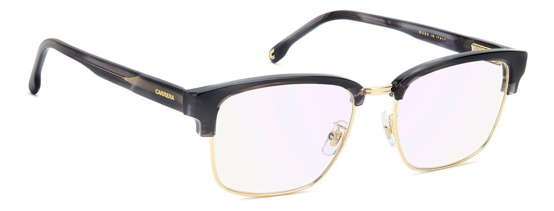 Brillen carrera c flex 16/g 2w8 2y gris rectangular masculino größe 54mm - Detailansicht