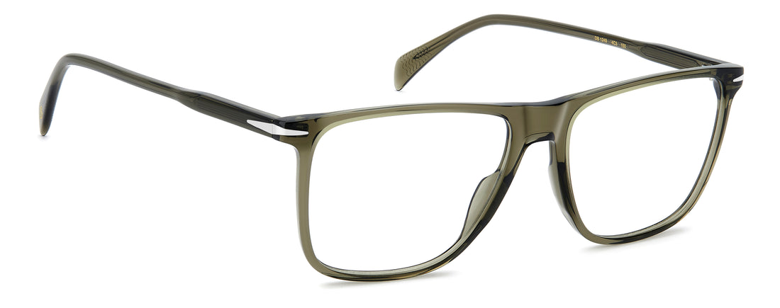 Lunettes de vue david beckham db 1249 4c3 verde rectangular masculino taille 56mm - Vue détaillée