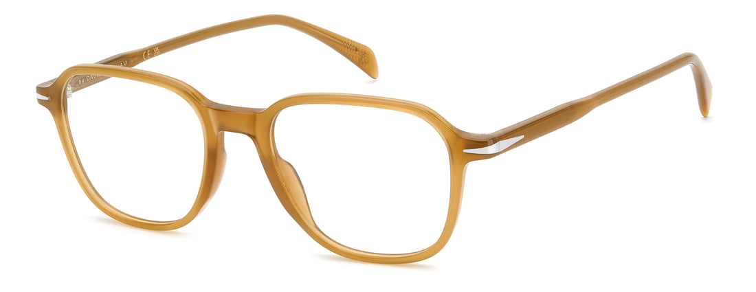 Lunettes de vue david beckham db 1250 fmp amarillo rectangular masculino taille 51mm - Vue principale