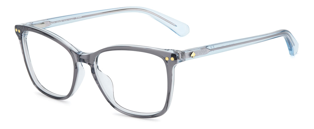Gafas graduadas kate spade ks karly 2 09v gris rectangular femenino talla 53mm - Vista principal