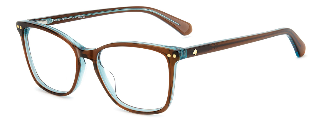 Gafas graduadas kate spade ks karly 2 s9w azul rectangular femenino talla 51mm - Vista principal