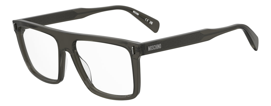 Lunettes de vue moschino mos669 kb7 gris rectangular masculino taille 56mm - Vue principale