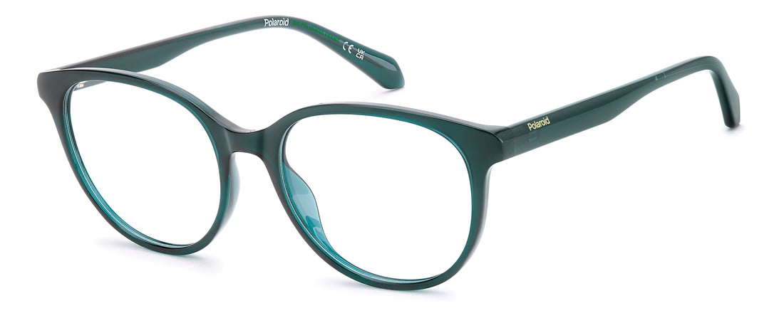 Lunettes de vue polaroid pld d624 zi9 verde round femenino taille 52mm - Vue principale