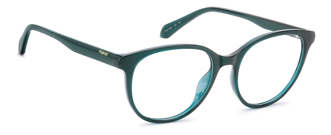 Lunettes de vue polaroid pld d624 zi9 verde round femenino taille 52mm - Vue détaillée